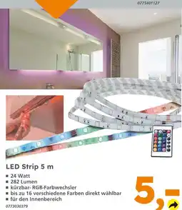 Globus Baumarkt Led strip 5 m Angebot