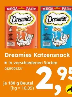 Globus Baumarkt Dreamies katzensnack Angebot
