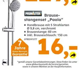Globus Baumarkt Primaster brausestangenset paola Angebot