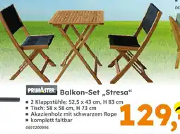 Globus Baumarkt Primaster balkon-set stresa Angebot