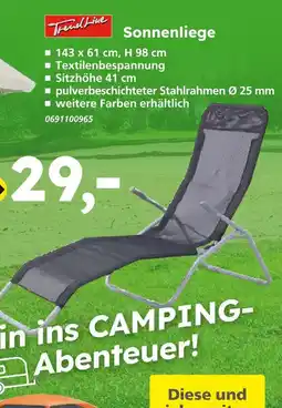 Globus Baumarkt Trendline sonnenliege Angebot