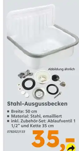 Globus Baumarkt Stahl-ausgussbecken Angebot