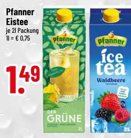 trinkgut Pfanner eistee der grüne Angebot