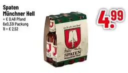 trinkgut Spaten münchner hell Angebot