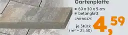 Globus Baumarkt Gartenplatte Angebot