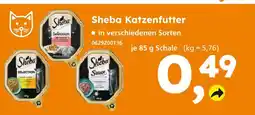 Globus Baumarkt Sheba katzenfutter selection Angebot