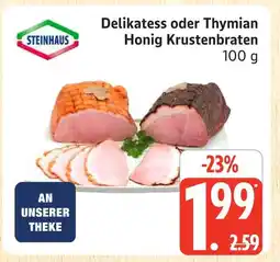 Marktkauf Steinhaus delikatess krustenbraten Angebot
