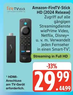Marktkauf Amazon firetv-stick hd (2024 release) Angebot