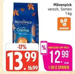 Marktkauf Mövenpick caffè crema Angebot