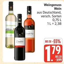 Marktkauf Weingenuss weißwein Angebot