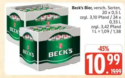Marktkauf Beck's bier Angebot