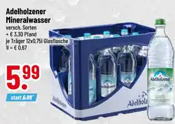 trinkgut Adelholzener mineralwasser Angebot