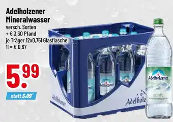 Adelholzener mineralwasser