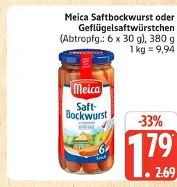 Marktkauf Meica saftbockwurst Angebot