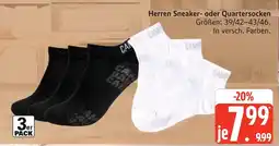 Marktkauf Herren sneaker- oder quartersocken Angebot
