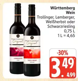 Marktkauf Württemberg trollinger Angebot