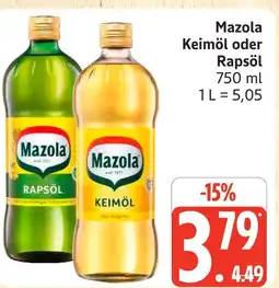 Marktkauf Mazola keimöl Angebot