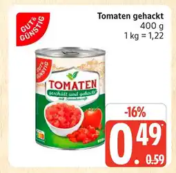 Marktkauf Gut & günstig tomaten gehackt Angebot