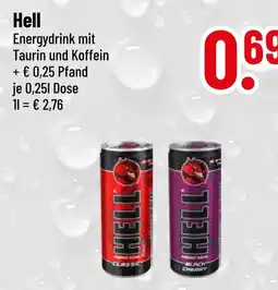 trinkgut Hell energydrink mit taurin und koffein Angebot