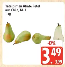 Marktkauf Tafelbirnen abate fetel Angebot