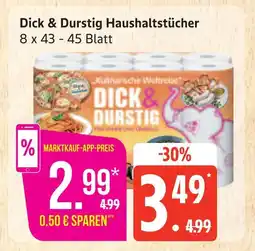 Marktkauf Dick & durstig haushaltstücher Angebot
