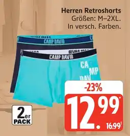 Marktkauf Camp david herren retroshorts Angebot