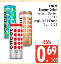 Marktkauf Effect energy drink coconut bliss Angebot