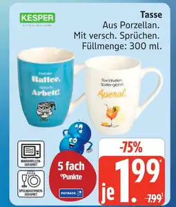 Marktkauf Kesper tasse mit sprüchen Angebot