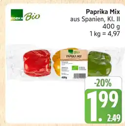 Marktkauf Edeka bio paprika mix Angebot