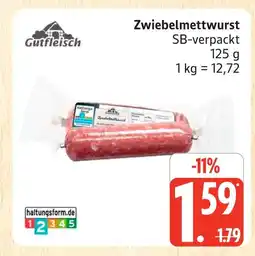 Marktkauf Gutfleisch zwiebelmettwurst Angebot