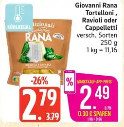 Marktkauf Giovanni rana tortelloni Angebot