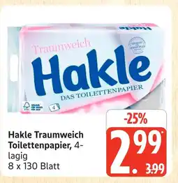 Marktkauf Hakle traumweich toilettenpapier Angebot