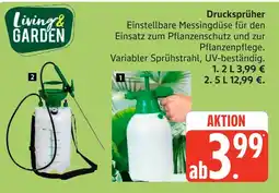 Marktkauf Living & garden drucksprüher 2 l Angebot