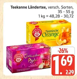 Marktkauf Teekanne spanische orange Angebot