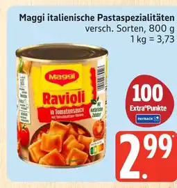 Marktkauf Maggi ravioli in tomatensauce Angebot