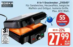 Marktkauf Edeka zuhause 4-in-1-snackmaker Angebot