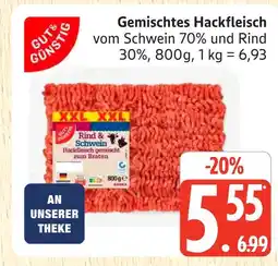 Marktkauf Gut & günstig gemischtes hackfleisch Angebot