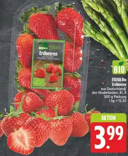 E-Center Edeka bio erdbeeren Angebot