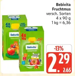 Marktkauf Bebivita fruchtmus Angebot