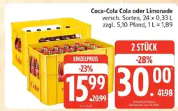 Marktkauf Coca-cola cola oder limonade Angebot