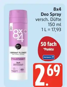 Marktkauf 8x4 deo spray Angebot