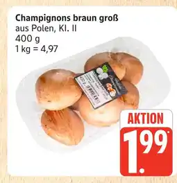 Marktkauf Champignons braun groß Angebot