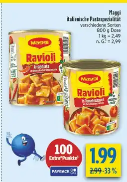 diska Maggi ravioli arrabbiata Angebot