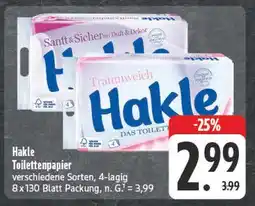 E-Center Hakle toilettenpapier Angebot
