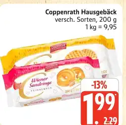 Marktkauf Coppenrath hausgebäck wiener sandringe Angebot