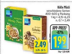 diska Kölln knusper honig-nuss hafer-müsli Angebot