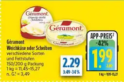 diska Géramont weichkäse oder scheiben Angebot