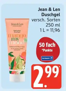 Marktkauf Jean & len duschgel mango my mood Angebot