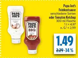 diska Papa joe's feinkostsauce knoblauch Angebot