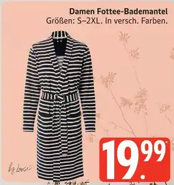 Marktkauf Damen frottee-bademantel Angebot